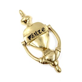 Irish Liffey Failte Door Knocker - Brass