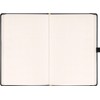 NOTIQUE Dotted Hardback Notebook, Notebook, Journal, Diary with Elastic Band