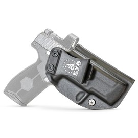 CYA Supply Co. Base Optics Ready (Black) Inside Waistband Holster IWB Veteran Owned Company Fits IWI Masada Slim