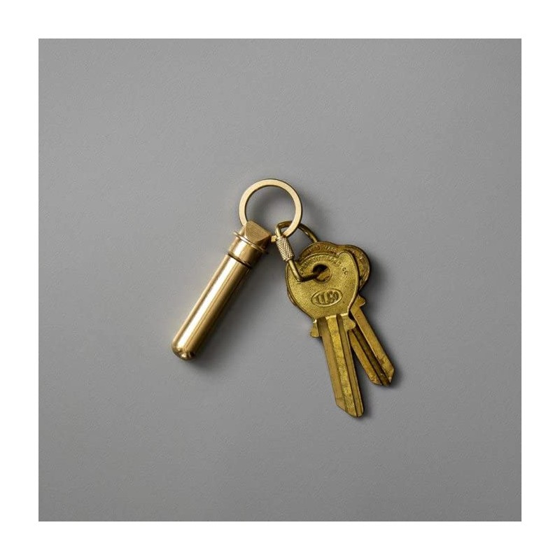 Candy Design & Works Bullet Key Ring CHW-12, silver/gold