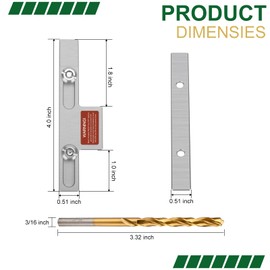 Generator Interlock Kit Suitable for Square D Homeline Meter Main 150 or 200 Amp Panels, Professional Electrical Interlock Kit,for Safe Usage of Portable Power During Outage or Emergency (SD-200SA)