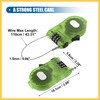 BULLSPANN Bicycle Lock Bicycle Key Wire Lock Keyless Number Lock