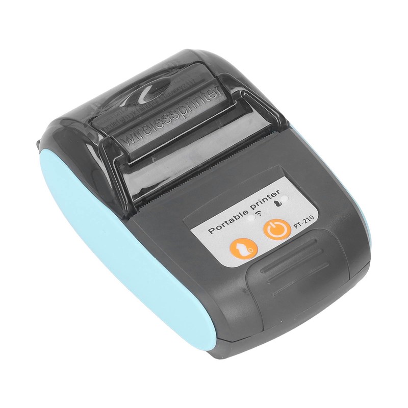Receipt Printer, Strong Compatibility, Energy-Saving Wireless Thermal Printer for Shops