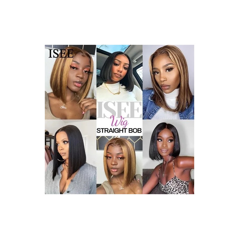 Peluca De Cabello Humano Recto Cabello Virgen Brasileño