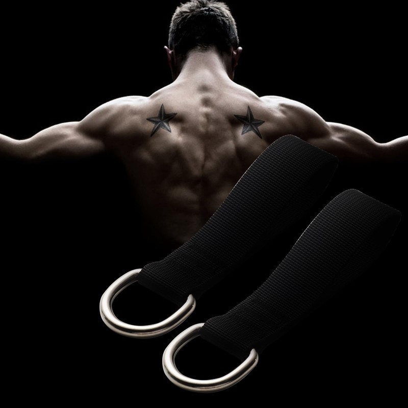 AQDD LAT/Bench Bar Attachment Straps - for bowflex Accessories (Pair)