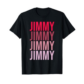 I Love Jimmy First Name Jimmy T-Shirt
