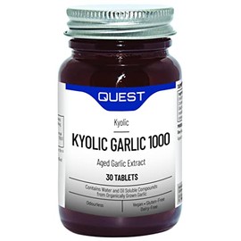Quest 1000mg Kyolic Garlic Premium - Pack of 30 Tablets