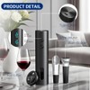 Electric Wine Opener, Rechargeable Automatic Wine Bottle Opener with Aerator
