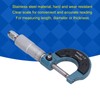Outside Micrometer, Thickness Micrometers Easy for Machinery Equipment (0-25mm)