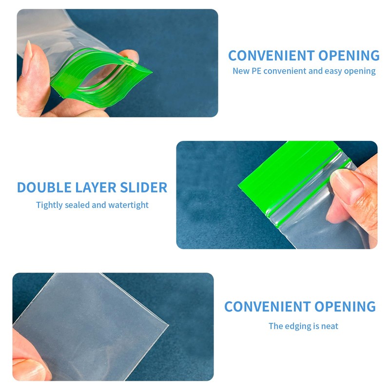 100 Pcs Ice Popsicle Bags with funnels,Multicolor Transparent Stackable Easy