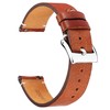 BINLUN Genuine Leather Watch Straps Quick Release Replacement Leather Watch
