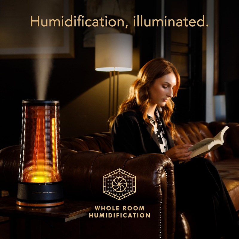 Vornado LUCERNA 3 Alchemy Ultrasonic Humidifier with Ambient Light, 1.5