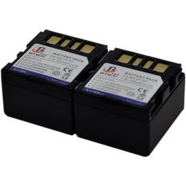 BTBAI 2X BN-VF707U Camcorder Battery for VF714U VF714 VF733U VF733 VF707 GR D275U D270U D370U D290U D250U D250 D350U GZ MG20U MG35U MG30 MG21U MG77U MG27U MG37U s1a