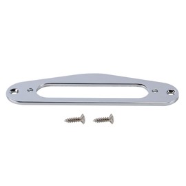 Alnicov Gitarre TL Hals Pickup Ring Metall Abdeckung Single Coil Pickup Abdeckung Installation Ring Silber für Telecaster Hals Pickups