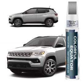 PSC/JSC Billet Silver Metallic Touch Up Paint for Jeep, Car Paint Pen Scratch Repair Two-In-One Touch Up Paint, Premium Car Scratch Remover for Deep Scratches