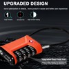 ZHEGE TSA Approved Luggage Locks with Open Alert Indicator, Suitcase