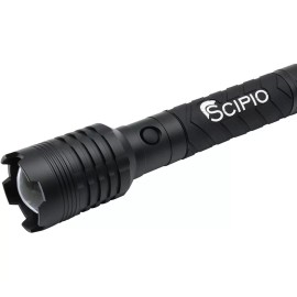 Scipio Lumagear Tactical Flashlight LG3201C, Camping Hunting Fishing Safety Surveillance Gift