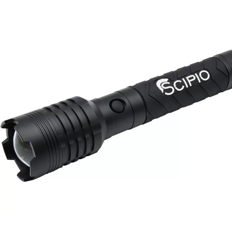 Scipio Lumagear Tactical Flashlight LG3201C, Camping Hunting Fishing Safety Surveillance