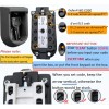 JASEASYZ Key Lock Box for Outside Wall Mount, Waterproof Spare