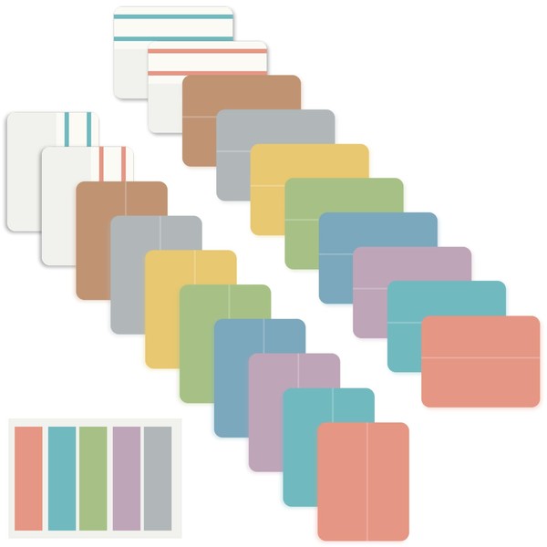 ELII 500 PCS Tabs for Annotating Books, Clear Book Tabs