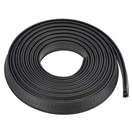 uxcell Trim Seal with Top Bulb, EPDM Rubber Seal Channel Edge Protector Sheet, Fits 1-2mm Edge 3Meters/9.84Ft Length, 0.67inch Height