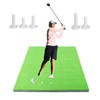 Fayre Fairy 5 Sizes Golf Rubber Tees for Practice Mat