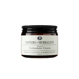 Napiers Calendula Flower Skin Cream - Natural & Gentle Moisturiser for Face and Body - Soothes Dry, Irritated Skin - 100ml