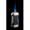 Jetline Galleon Premium Triple Jet Flame Lighter - Copper/Black