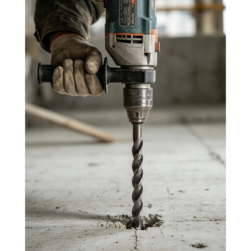 Wisechain 5/16'' SDS-Plus Rotary Hammer Drill Bit – Carbide-Tipped for
