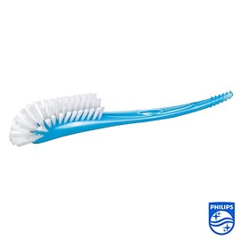 Philips Avent Cepillo para biberones y tetinas│Azul│SCF145/06