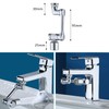 Rotating Tap Attachment, Extension, Aerator, 1080 Degree Multifunctional Extension, Rotating,