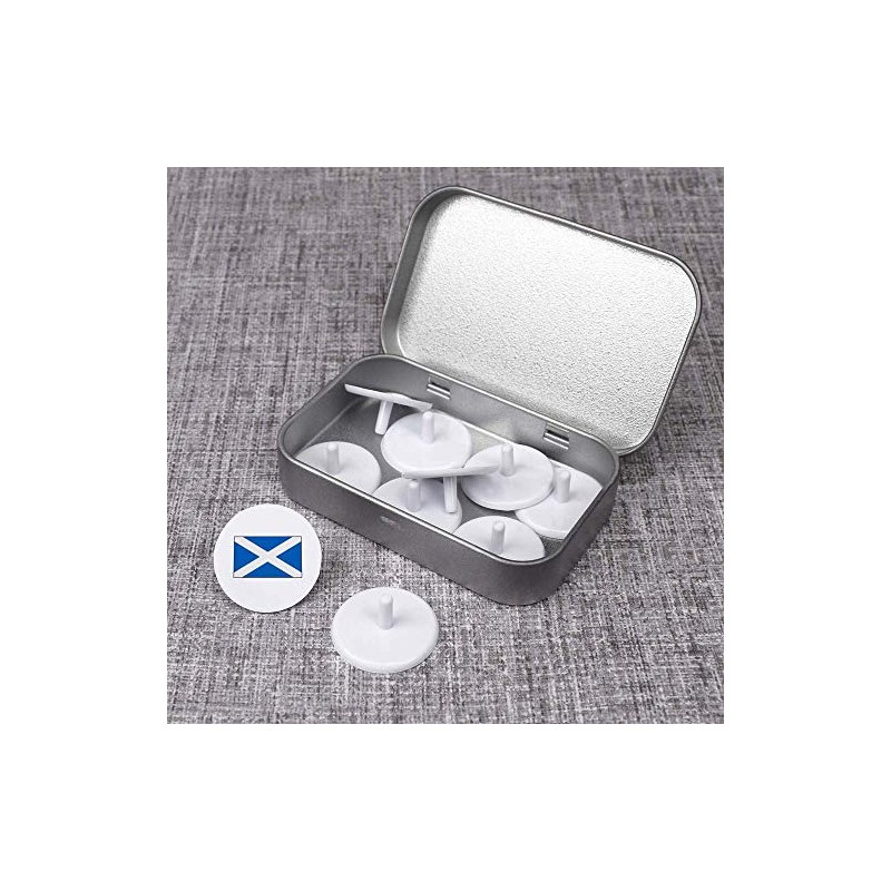 Azeeda 'Scottish Flag' Golf Markers Gift Set (GO00028492)