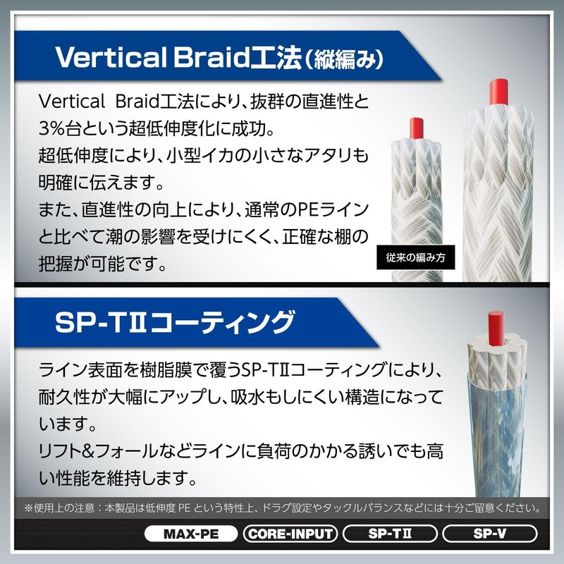 VARIVAS (バリバス) 9-Strand PE Line Avani Ika Metal Max Power