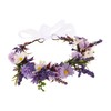 Vaguelly Daisy Headband Floral Hair Vine Lightweight Wedding Flower Hairband