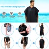 BUZIFU Towel Poncho Bath Towel Microfibre Bath Poncho Surf Poncho