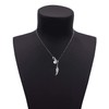 Gzrlyf Miscarriage Necklace Infinity Angel Wings Lariat Necklace Pregnancy Loss