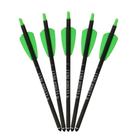 X-BOW FMA Carbon Bolts - 7.5 Inch | High Range - for Cobra System, Cobra R9 + R10 & Cobra Adder - Pack of 10; Crossbow