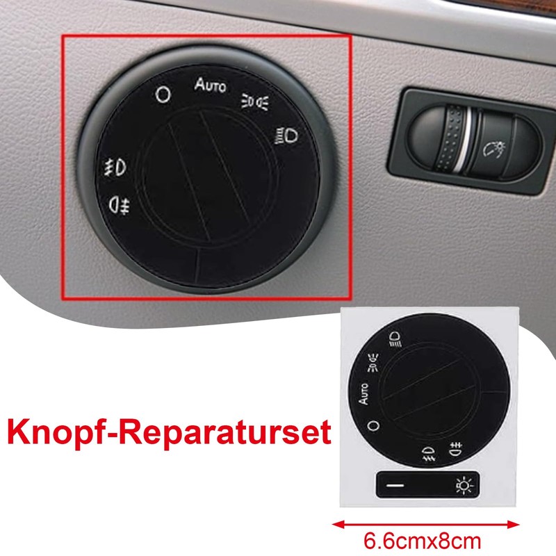 Wjelet Sticker for Volkswagen Centre Console Repair Kit Fix Scratch-Resistant