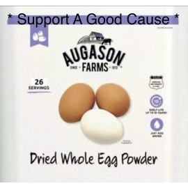 Augason Farms Dried Whole Egg Powder Resealable Dehydrated Emergency Food Storag