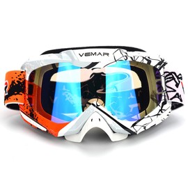 Ubelly Motorcycle Motocross ATV Racing Dirt Bike Tactical Riding Goggles