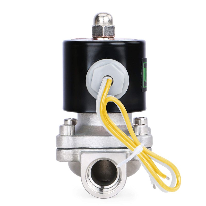 3/4" Stainless Steel Electric Solenoid Valve 220V AC G Thread
