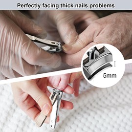 Maine Nail Clippers, Fingernail Clipper, Toe Nail Clippers, Gold Nail Clippers for Women and Men, Stainless Steel, Sharp and Labor Saving, Ideal Tool for Trimming Nails