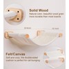 Cat Wall Hammock Set of 3, Wall Shelves with 1