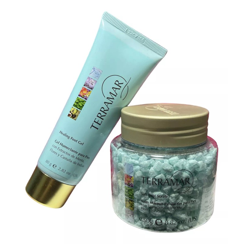 Terramar Set Spa Para Pies Terramar Sales Marinas Exfoliante Y