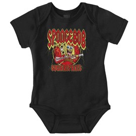 Brisco Brands SpongeBob SquarePants Rock N Roll Baby Romper Boys or Girls
