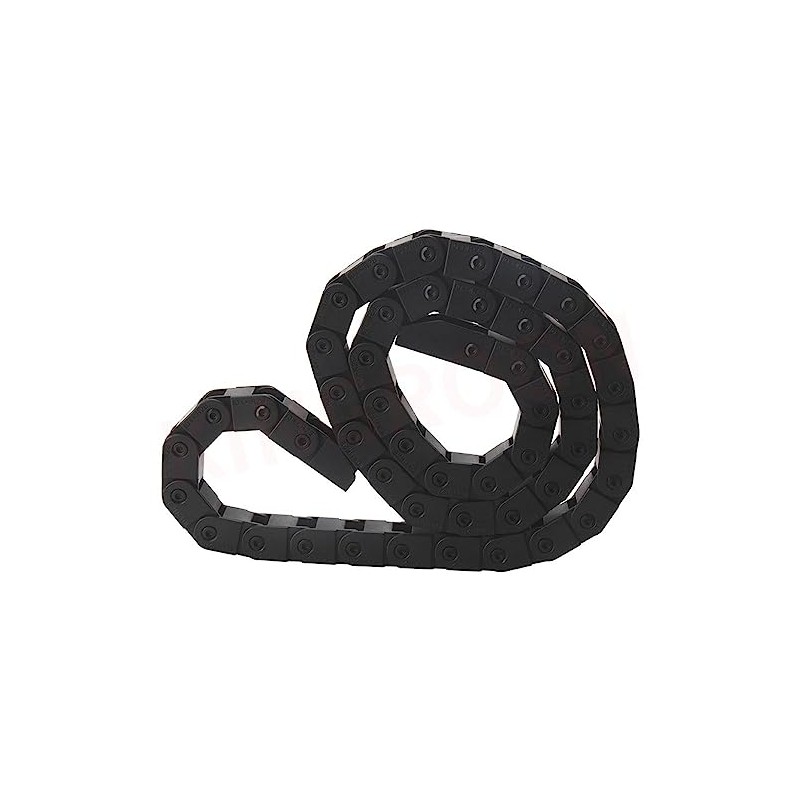 Cable Drag Chain, Black Flexible Drag Chain 1M Towline for