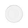 Maxwell & Williams White Platinum Rim Side Plate 19cm Platinum