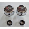 NYRM 4870 pcv valve valve covers Chrome Valve Cover Breathers