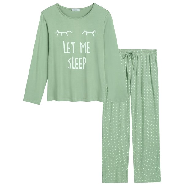 Amorbella Cool/Cooling Pyjamas Set for Women Moisture Wicking Bamboo PJs