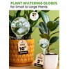 Plant Watering Globes Plastic Set of 8 - Automatic Plant
